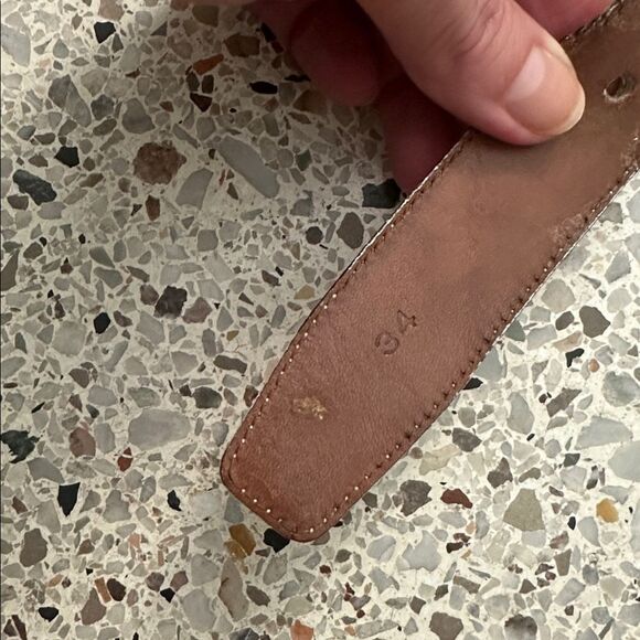 Salvatore Ferragamo made in Italy white silver belt 34 vintage - Picture 6 of 8